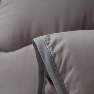 Dày chần thân thiện với môi Cổ Điển Vua Kích thước <span class=keywords><strong>Comforter</strong></span> mềm rất ấm áp mùa thu chăn màu xám trắng nhà máy bán buôn - Product Image 4