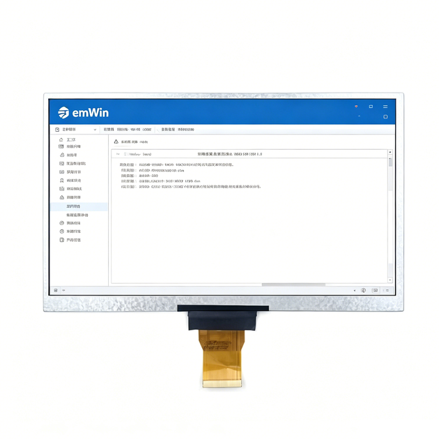10.1 Inch IPS TFT LCD Display 1024x600 Resolution  Interface Industrial Screen Module