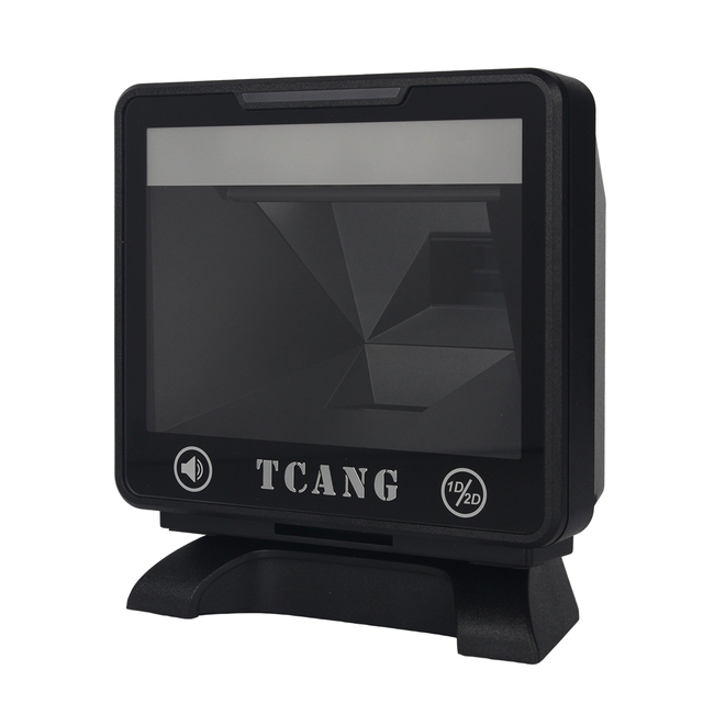 Embedded Desktop QR Barcode Scanner 1.3MP CMOS Hands Free Scanner with USB RS232 Interface