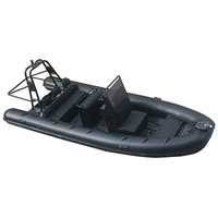 Bateau Semi-Rigide 560 Gonflable Hypalon à Coque Aluminium de 18 Pieds à Vendre