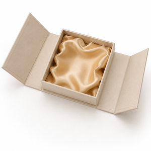 Custom Double Door Magnetic Jewelry <b>Box</b> with foam or satin for Ring Necklace <b>Earring</b> jewelry Packaging and <b>gift</b> store packaging - Product Image 5