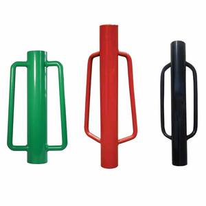 수동 T-필러 U자형 홈 금속 필러 드라이버, 손잡이가 있는 T-필러 중형 가드레일 필러 파일 드라이버 - Product Image 1