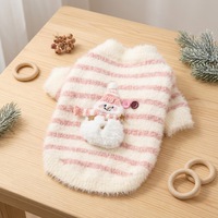 Nouveaux vêtements pour chien, pull chaud d'hiver et d'automne à motif bonhomme de neige pour animaux de compagnie de petite et moyenne taille