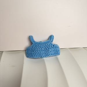 Labubu Doll Clothes 17Cm Crochet Hat And Dress Set For <b>Vinyl</b> Doll Accessories - Product Image 4
