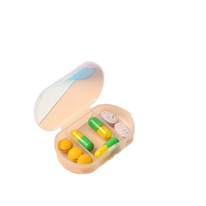 กล่องยาพลาสติกพกพาขนาดเล็ก 3 ช่อง รุ่น Pinbo PT6111 สำหรับใช้ประจำวัน ขายส่ง - Product Image 1