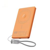 3-en-1 10000mAh Banco de energía de aleación de aluminio de alta capacidad Vidrio templado Salida inalámbrica de 20W Función magnética Estación de energía rápida