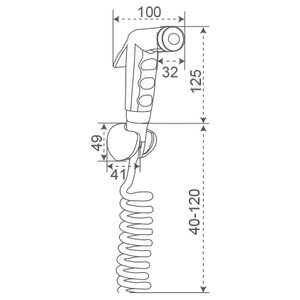 Многофункциональный распылитель для биде - Product Image 3