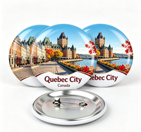 Grosir Pabrik Pin Badge Logam Bahan Metal 37Mm 56Mm Bulat 75Mm DIY Pin Badge Logam dengan Peniti Pengaman