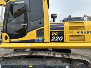 รถขุดตีนตะขาบ Komatsu PC220 มือสองคุณภาพสูง รุ่นปี 2023 น้ำหนัก 22 ตัน กำลัง 110 กิโลวัตต์ ราคาถูก เครื่องจักรก่อสร้างคุณภาพ - Product Image 3