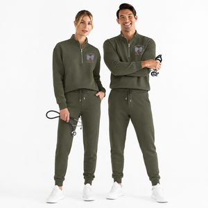 Sweat-shirt brodé tissé à col montant et fermeture éclair quart de tour pour infirmière de maternité et d'accouchement - Anti-rétrécissement, cadeau pour jeune infirmière diplômée - Product Image 4
