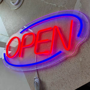 Insegna al Neon LED Aperto Chiuso, Luce Animata Lampeggiante per Negozi, Ristoranti e Bar - Product Image 3
