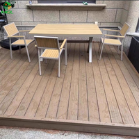 Fabricant de terrasses en composite solide à co-extrusion Écologique, Imperméable, Ignifuge, Antidérapant, Emboîtement WPC Extérieur de jardin