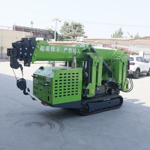 Precio bajo <span class=keywords><strong>Spider</strong></span> <span class=keywords><strong>Crane</strong></span> 3t Chasis de orugas de goma Pequeño espacio Operación <span class=keywords><strong>Crane</strong></span> <span class=keywords><strong>Spider</strong></span> Crawler <span class=keywords><strong>Crane</strong></span> en venta - Product Image 2