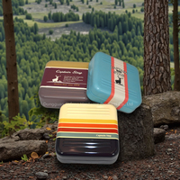 Boîte en métal portable de vente chaude boîte de conserve anti-moustiques personnalisée pour le camping pour les aventures en plein air