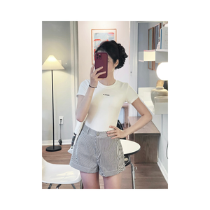 Shorts de la plus haute qualité pour femmes, nombreuses couleurs, taille élastique, fabriqués au Vietnam, échantillon gratuit. - Product Image 1