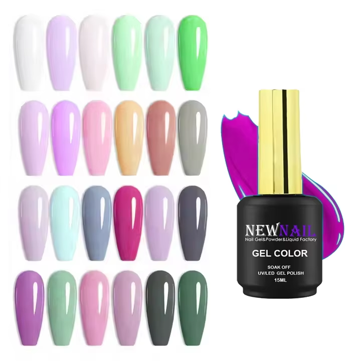 2025 Newest 1000 Colors Profession Custom Logo Original Material 15ML Uv Led Gel Nail Polish Manicure