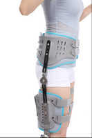 Attelle orthopédique réglable et durable pour le genou, la cheville, le pied, la hanche, le sacrum et la taille, équipement de rééducation de l'articulation de la hanche