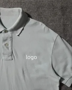 OEM polo de golf vierge tricoté à séchage rapide sublime polo de golf pour hommes polo pour hommes en coton de haute qualité logo personnalisé
