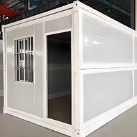 Maison modulaire pliable Z/X, maison conteneur pliable à plat, maison préfabriquée, mini-maisons