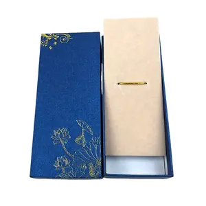 Wholesale Customized Print Your Own Logo Pen Boxes Gift Giving Pen Boxes for Customers Customized Company Name