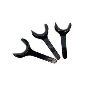 Retractor de mejillas lateral de labio dental abridor de boca tipo <span class=keywords><strong>T</strong></span> desechable negro para Limpieza de dientes - Product Image 2