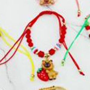 Braccialetti con Charm a Forma di Orso Colorato per Bambini e Adolescenti, Braccialetti Charm alla Moda PULSERA - Product Image 4