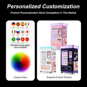 Distributeur automatique de vernis à ongles personnalisé, populaire, avec SDK, écran tactile LED de 21,5 pouces, lecteur de carte et gestion basée sur le cloud - Product Image 4