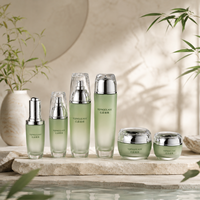 Bouteilles diffuseurs de parfum en verre or champagne avec impression de logo personnalisé, contenants cosmétiques 120ml 100ml 40ml 30ml 50g 30g