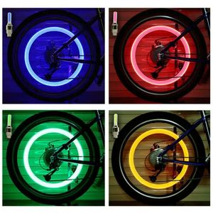 Vélo LED pneu lumière LED voiture <span class=keywords><strong>feu</strong></span> voler lumières coloré croissance pneu roue clignotant Valve lampe lumineuse est utilisé pour la voiture - Product Image 2
