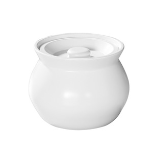 Ceramic Soup Pot With Lid Easy Cleaning Double Boiling For Home And Commercial Use - Product Image 2