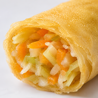 BRC Certified Premium 40g Lumpia Sayuran Renyah Gulungan Tangan dengan Teknologi IQF