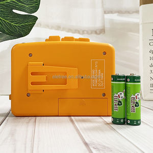 <span class=keywords><strong>Lecteur</strong></span> de cassettes miniature rose transparent personnalisable ELETREE avec radio FM et écouteurs - Product Image 5