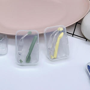 Pemegang lensa kontak portabel, penjepit pinset lensa kontak termasuk pinset dan sendok lembut - Product Image 5