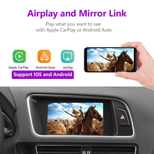 Décodeur d'interface multimédia sans fil Apple CarPlay Android Auto pour <span class=keywords><strong>Audi</strong></span> Q5 2009-2017 AirPlay Mirror Link Youtube <span class=keywords><strong>Car</strong></span> <span class=keywords><strong>Play</strong></span> - Product Image 6