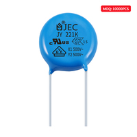 Condensateur céramique de sécurité de haute qualité de la marque Jec Y5P-Y2-471K-300V 300VAC Tolerance 10% -40~+125
