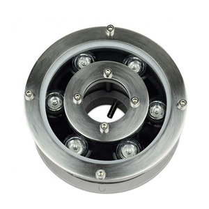 12v Đường Kính 160mm 304 Thép Không Gỉ LED Ánh Sáng Đài Phun Nước 9w LED Ánh Sáng Dưới Nước - Product Image 4