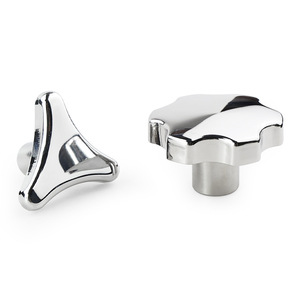 Bouton en acier inoxydable T116 T118, forme de flèche triangulaire polie miroir pour pièces mécaniques - Product Image 1