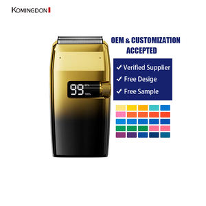 Komingdon-Maquinillas de afeitar compactas para hombre, con pantalla LCD Afeitadora eléctrica, recargable inalámbrica, <span class=keywords><strong>3</strong></span> velocidades ajustables - Product Image 1