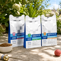 Sachet Doypack Personnalisé de Forme Spéciale pour Aliments pour Animaux de Compagnie, Qualité Alimentaire, Fermeture Éclair, Anti-Humidité, Emballage de Forme Spéciale