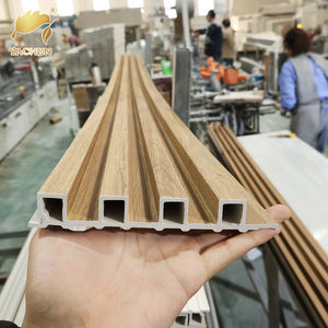 Revestimiento de madera Interior Plástico Compuesto Panel de cubierta <span class=keywords><strong>empotrada</strong></span> Revestimiento de vinilo Embellecedor de madera Revestimiento de madera 3D Revestimiento de madera y plástico - Product Image 3