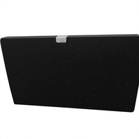 Dalles de comptoir en granit Galaxy noir poli de qualité supérieure, grand format, aspect antique, modernes, haute résistance, qualité export, pour villas et hôtels