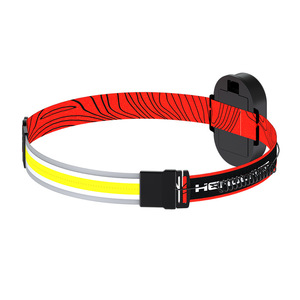 Lampe frontale LED COB avec bandeau réglable, haute luminosité, éclairage portable pour l'extérieur avec alimentation par batterie DC 36V - Product Image 5