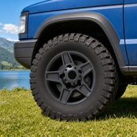 Jantes en alliage d'aluminium forgées sur mesure 22x9 pouces 5x120 PCD Noir mat 5 branches à déport profond pour 4x4 Tout-terrain SUV Vente directe usine OEM ODM