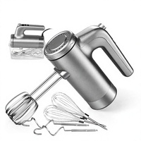 Batteur mélangeur électrique vertical industriel RSC entièrement automatique à 9 vitesses avec minuterie numérique et moteur AC pour pâte à pain et fouet à œufs