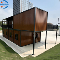 WinFair - Mejor Precio en Casas Modulares de Lujo, Tipo Mansión, Prefabricadas, Casa Contenedor de Dos Pisos, Israel, para Dormitorios de Trabajadores