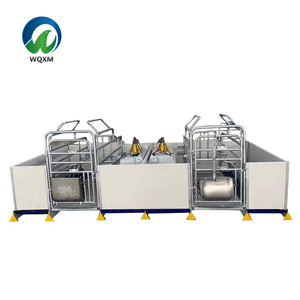 Cages de mise bas pour truies à double corps de style européen, vente chaude, équipement d'élevage porcin, cage automatique pour animaux - Product Image 2