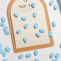 2026 tik tok Breloques en résine DIY pour slime, en forme de galette de poisson miniature simulée et de taiyaki en sucre, LK11, moins d'un dollar, 500G/SAC
