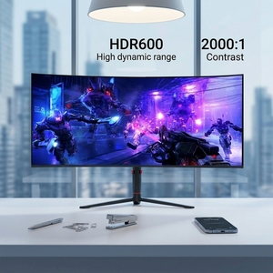 Moniteur de jeu de bureau grand écran 40 pouces 5120x2160 120Hz HDR400 21:9 1ms temps de réponse - Product Image 1