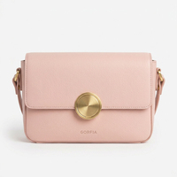 Sac à main vintage de luxe en cuir de vachette pour femme, portable avec doublure en coton et fermeture à rabat