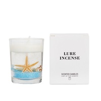 Großhandel von Crystal Jelly Wax Ocean Geburtstags kerzen Aroma therapie Souvenirs Dekorative rauchfreie transparente geformte Kerzen